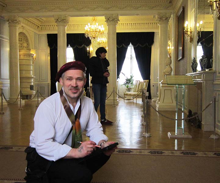 Шаржист на корпоратив
    Михаил Шабалин, Минск, Несвиж замок Радзивилов